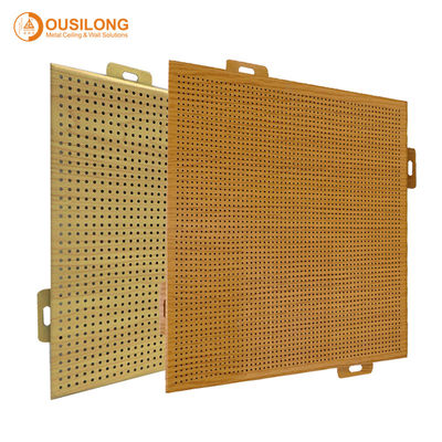 CNC Cut Cut Curtain Διάτρητα πάνελ μεταλλικής επένδυσης από αλουμίνιο PE / PVDF επίστρωση σε σκόνη