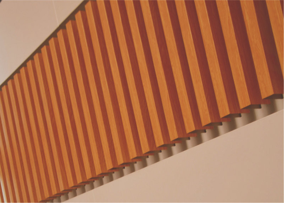 Αλεξίπυρη αρίστης ποιότητας ανώτατη διακοσμητική στέγη οθόνης σχεδιαγράμματος u-αργιλίου για το κτίριο γραφείων