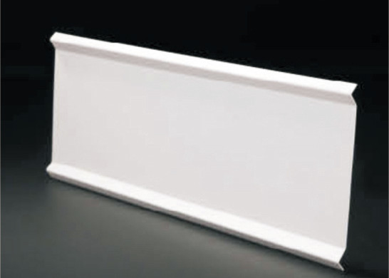 Επί παραγγελία διακοσμητικό ανασταλμένο άσπρο ανώτατο όριο διαφραγμάτων αλουμινίου, αρχιτεκτονική γραμμική ψευδοροφή μετάλλων