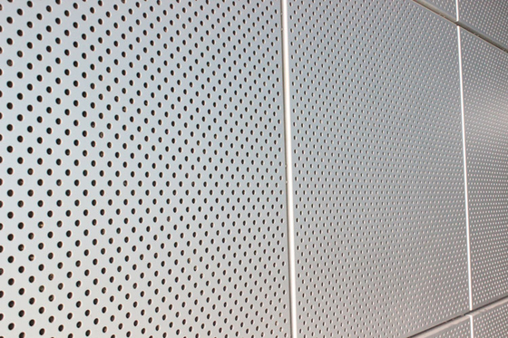 Εξωτερικές επιτροπές τοίχων αργιλίου τοίχων διατρυπημένες διακόσμηση για την οικοδόμηση του υλικού τοίχων